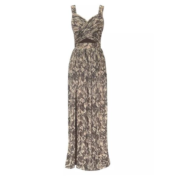 NWT‎ Dress The Population Mirabella Cutout Evening Gown Dress - Picture 1 of 14